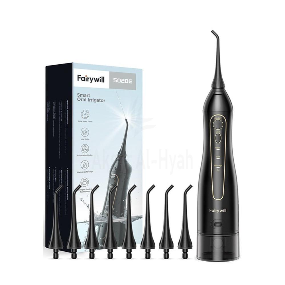 FAIRYWILL 5020E SMART ORAL IRRIGATOR BLACK