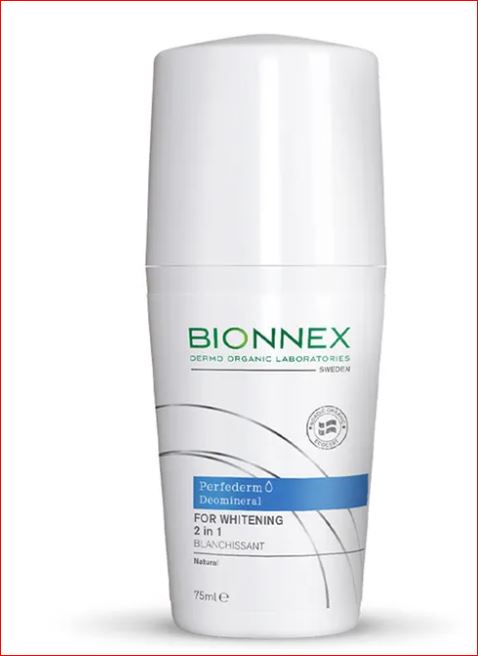 BIONNEX PERFEDERM DEOMINERAL  WHITENING 2 IN 1 ROLL ON 75ML
