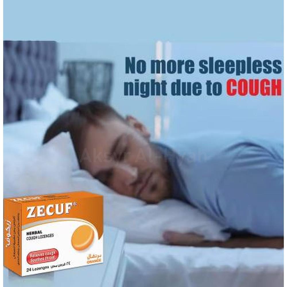 ZECUF ORANGE LOZENGES 24'S 3
