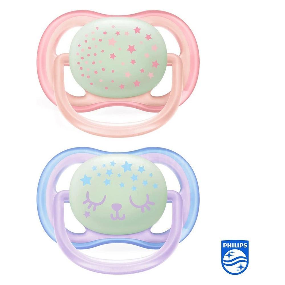 AVENT ULTRA AIR NIGHT SOOTHER 0-6M GIRL 2'S SCF376/12 #PA231 6