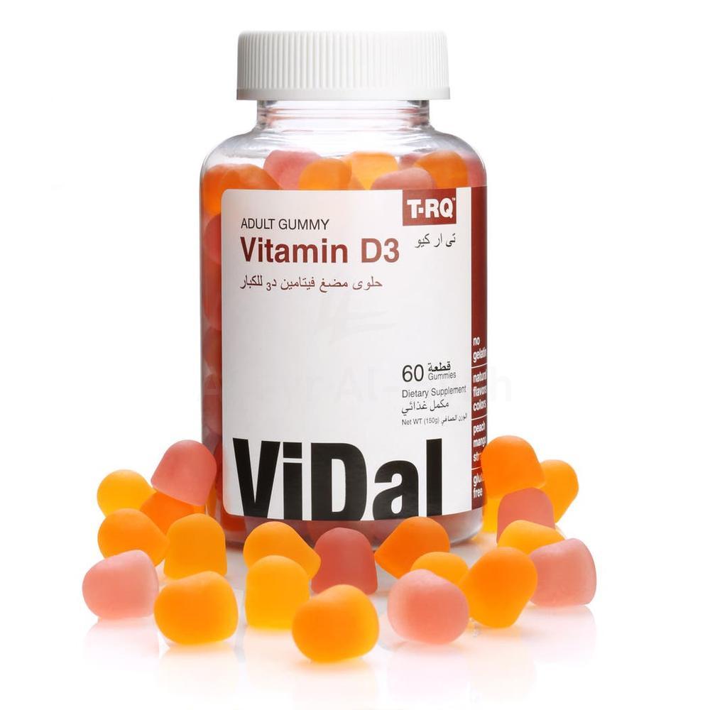 TRQ VITAMIN D3 GUMMY 60"S