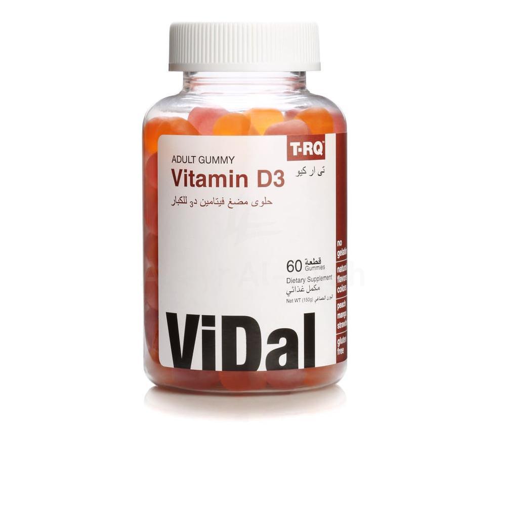 TRQ VITAMIN D3 GUMMY 60"S