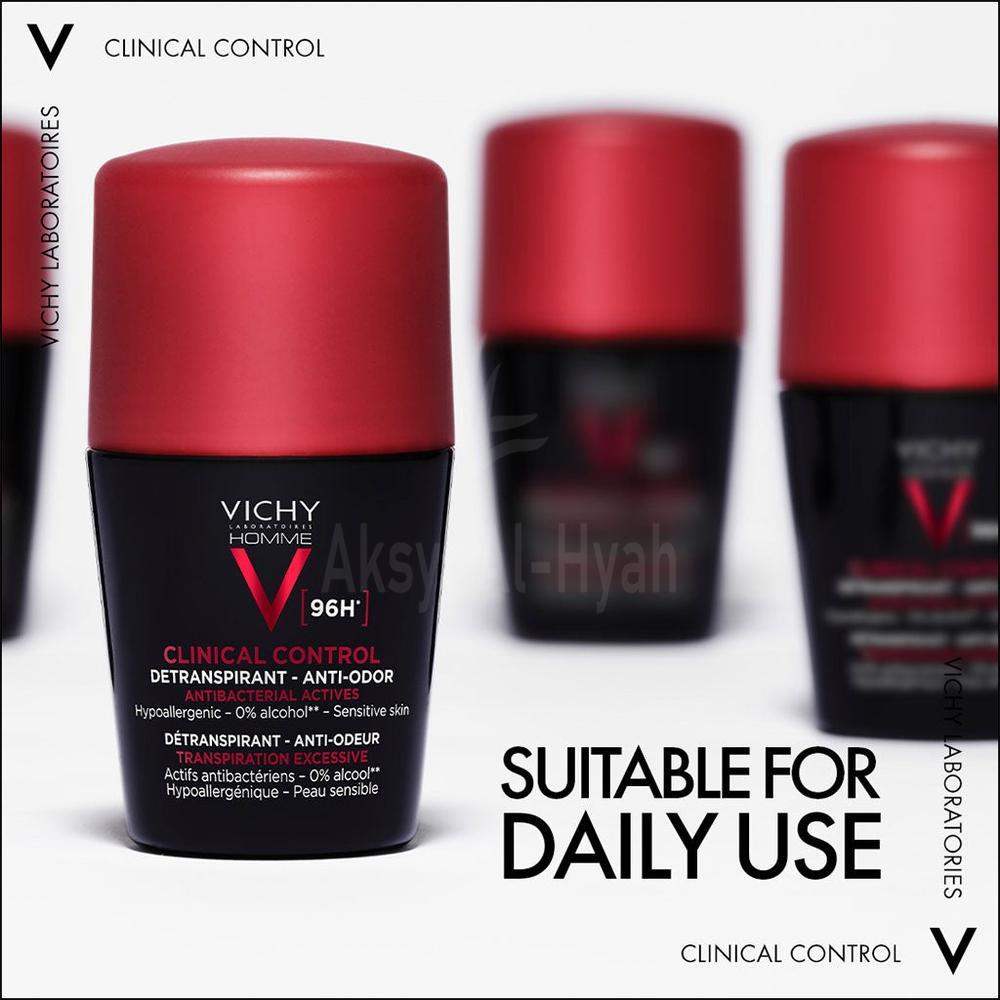 VICHY DEO CLINICAL CONTROL ROLL-ON 96H MEN (FM0026136) 2