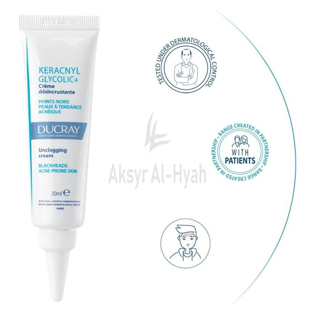 DUCRAY KERACNYL GLYCOLIC+ CREAM 30ML#579800 7