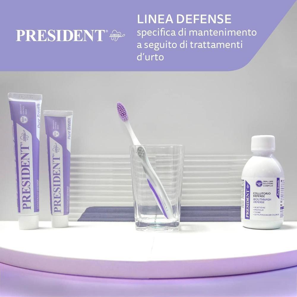 PRESIDENT DEFENSE/PURE BREATH MOUTH WASH 200ML #16044 4