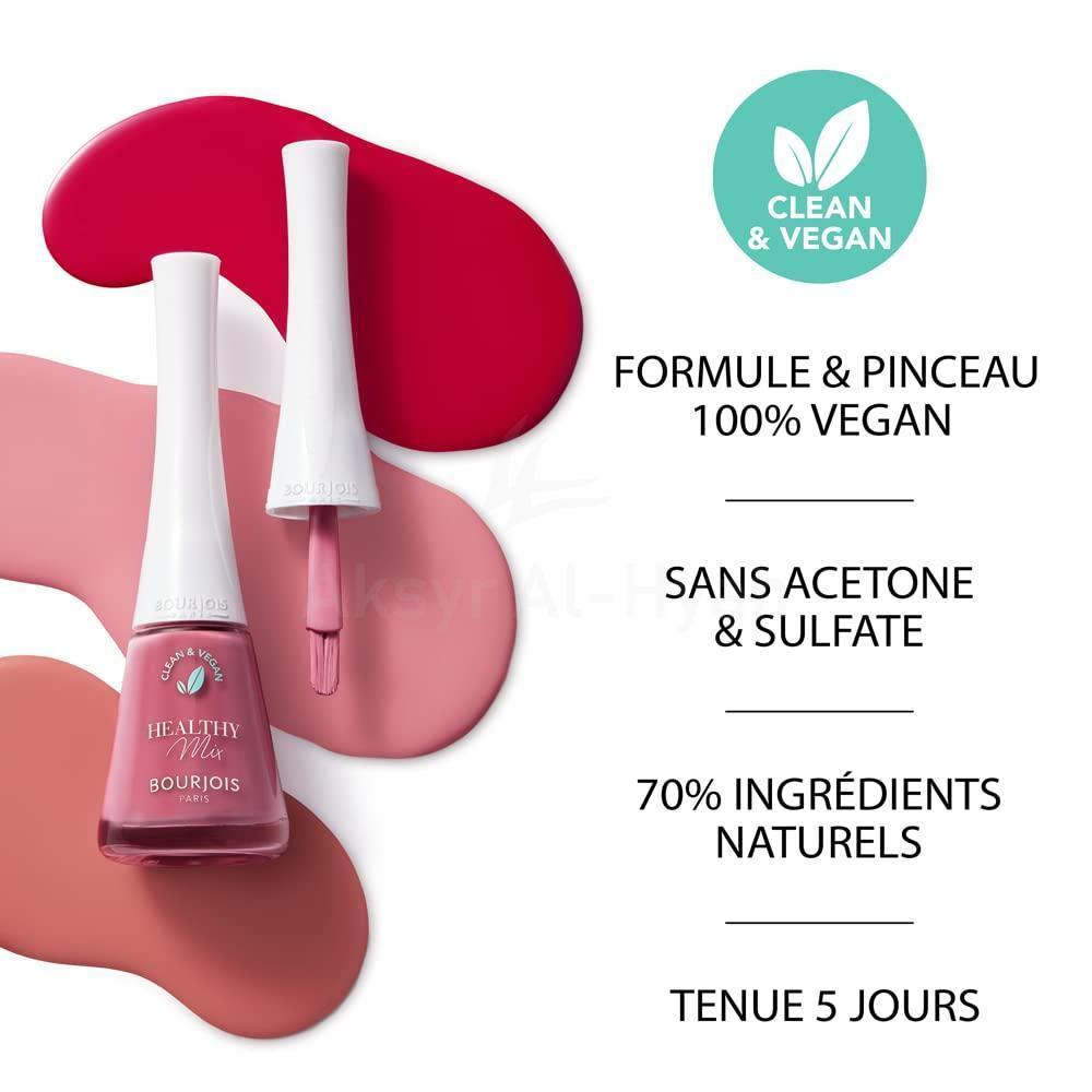 BJS HEALTHY MIX CLEAN NAIL POLISH 350 WINE&ONLY 9ML