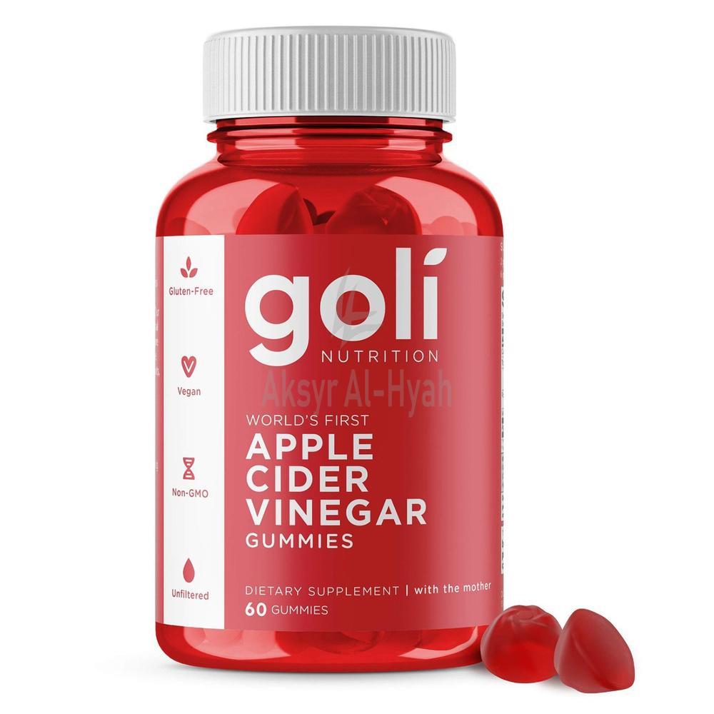 GOLI APPLE CIDER VINEGAR GUMMIES 60'S