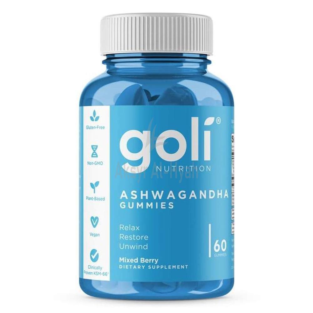 GOLI ASHWAGANDHA GUMMIES 60'S
