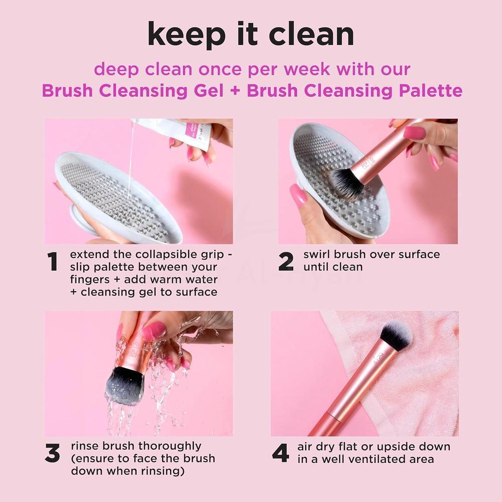 RT FACE+EYE+CHEEK EVERYDAY ESSENTIAL BRUSH SET #1991 6