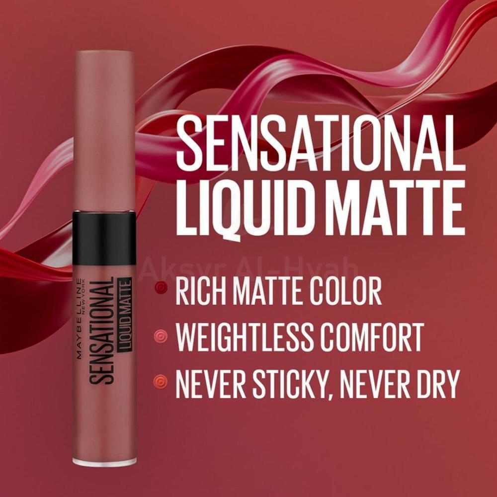 MAYBELLINE SENSATIONAL LIQUID MATTE NU 04 FM0025605 1