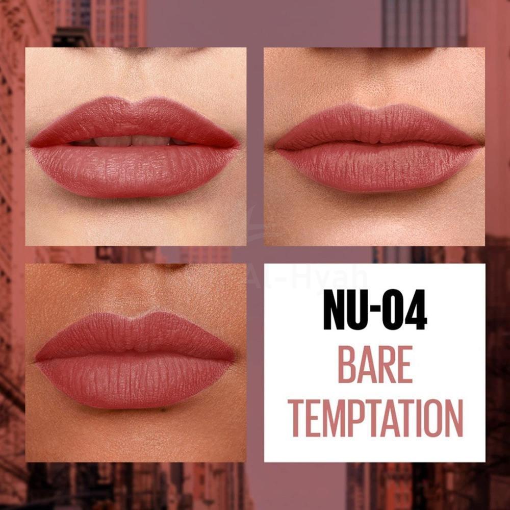 MAYBELLINE SENSATIONAL LIQUID MATTE NU 04 FM0025605 2