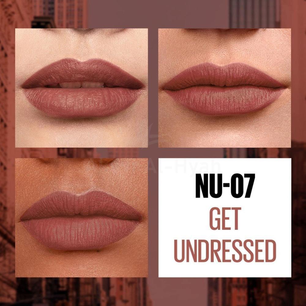 MAYBELLINE COLOR SENSATIONAL NU 07 LIPSTIK #FM0025607 2