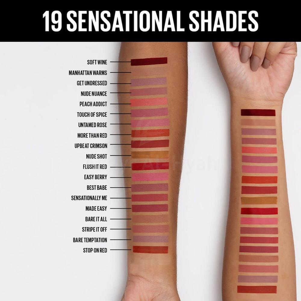 MAYBELLINE COLOR SENSATIONAL NU 07 LIPSTIK #FM0025607 4
