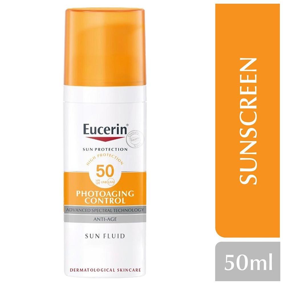 EUCERIN SPF50+ SUN AGE CONTROL FLUID 50ML#87934