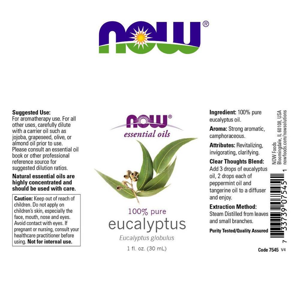 NOW EUCALYPTUS OIL 30ML#7545 1