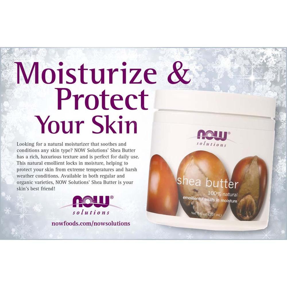 NOW SHEA BUTTER NATURAL CREAM 198GM#7758 2