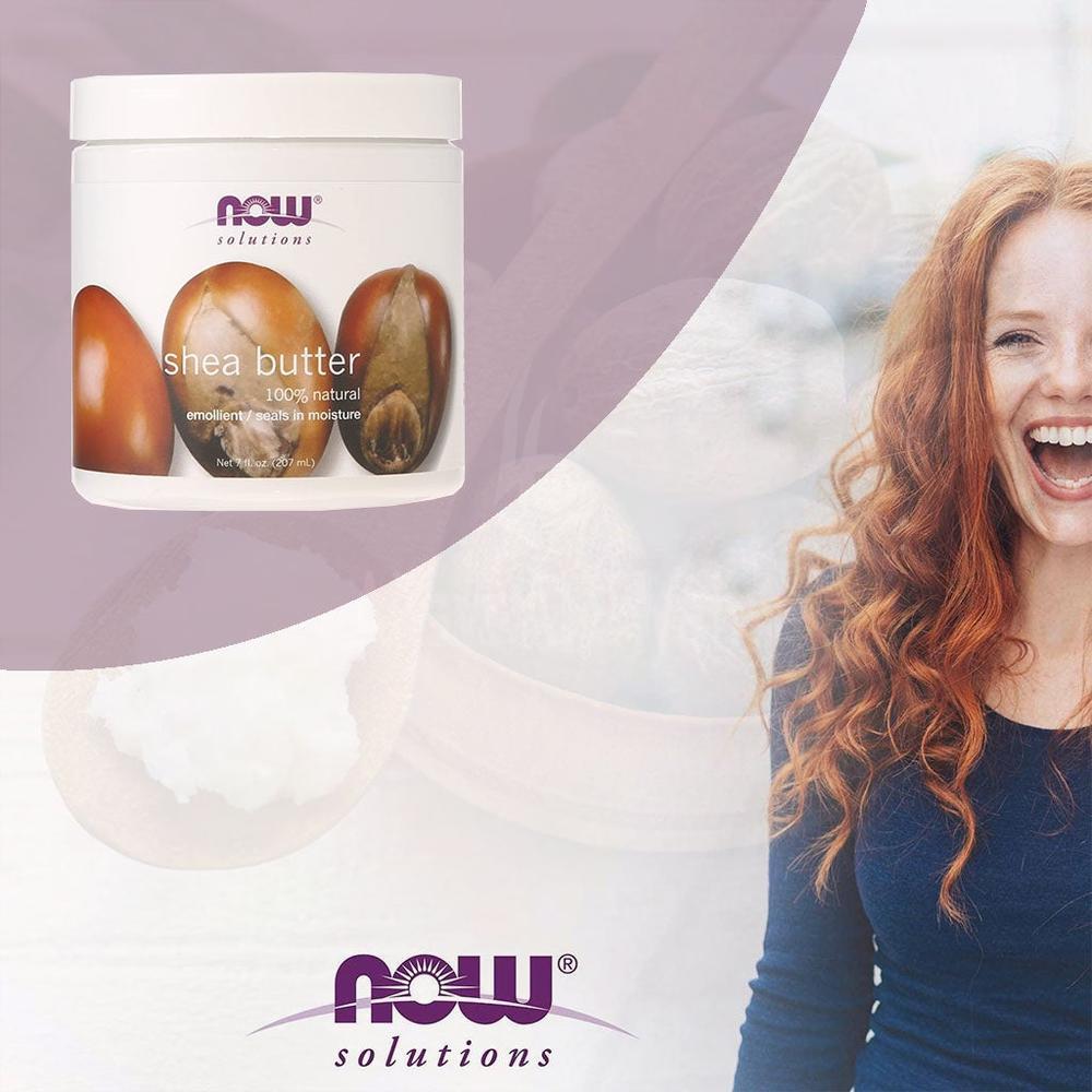 NOW SHEA BUTTER NATURAL CREAM 198GM#7758 5