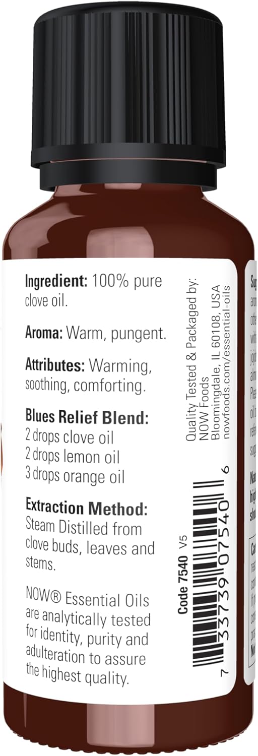 NOW CLOVE OIL 30ML#7540 1
