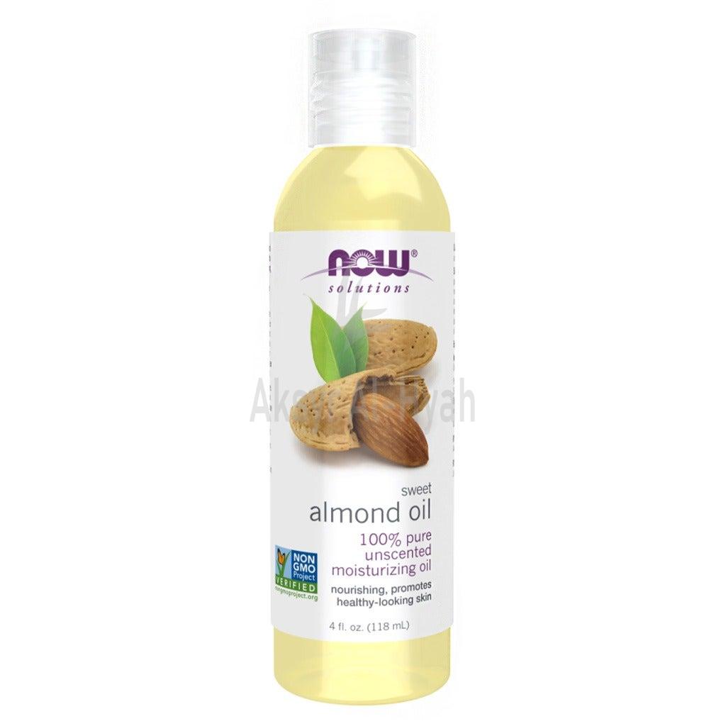 NOW SWEET ALMOND OIL 118ML#7660