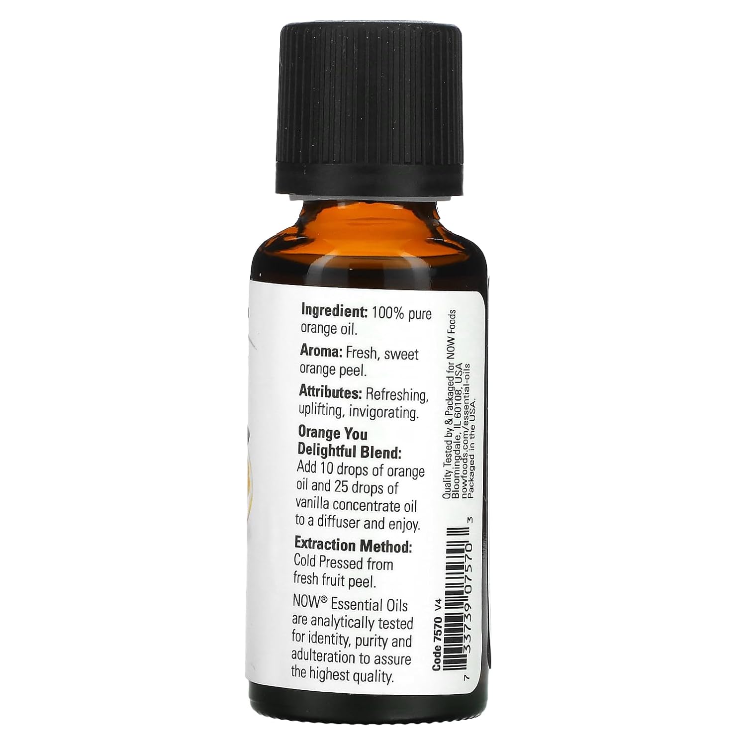 NOW ORANGE OIL 30ML#7570 1