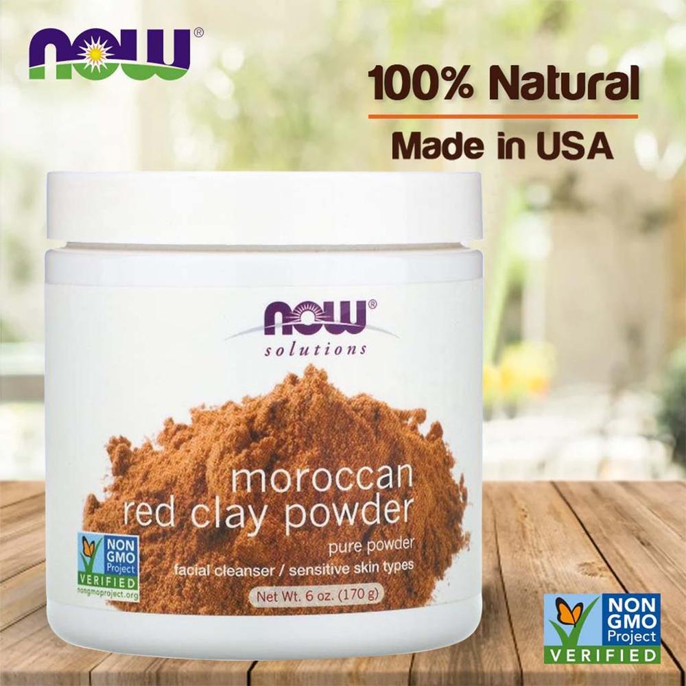 NOW MOROCCON RED CLAY POWDER 170GM#8190 3