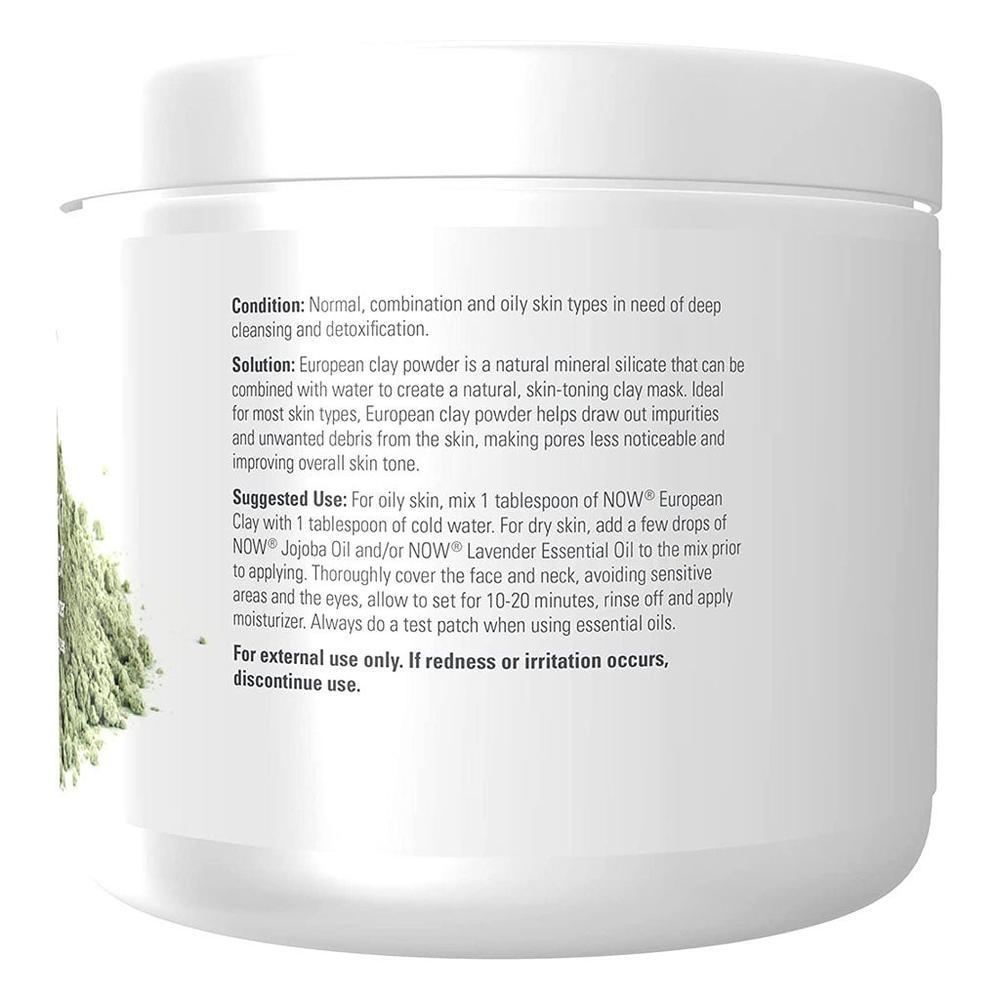 NOW EUROPEAN CLAY POWDER 170GM#8150 1
