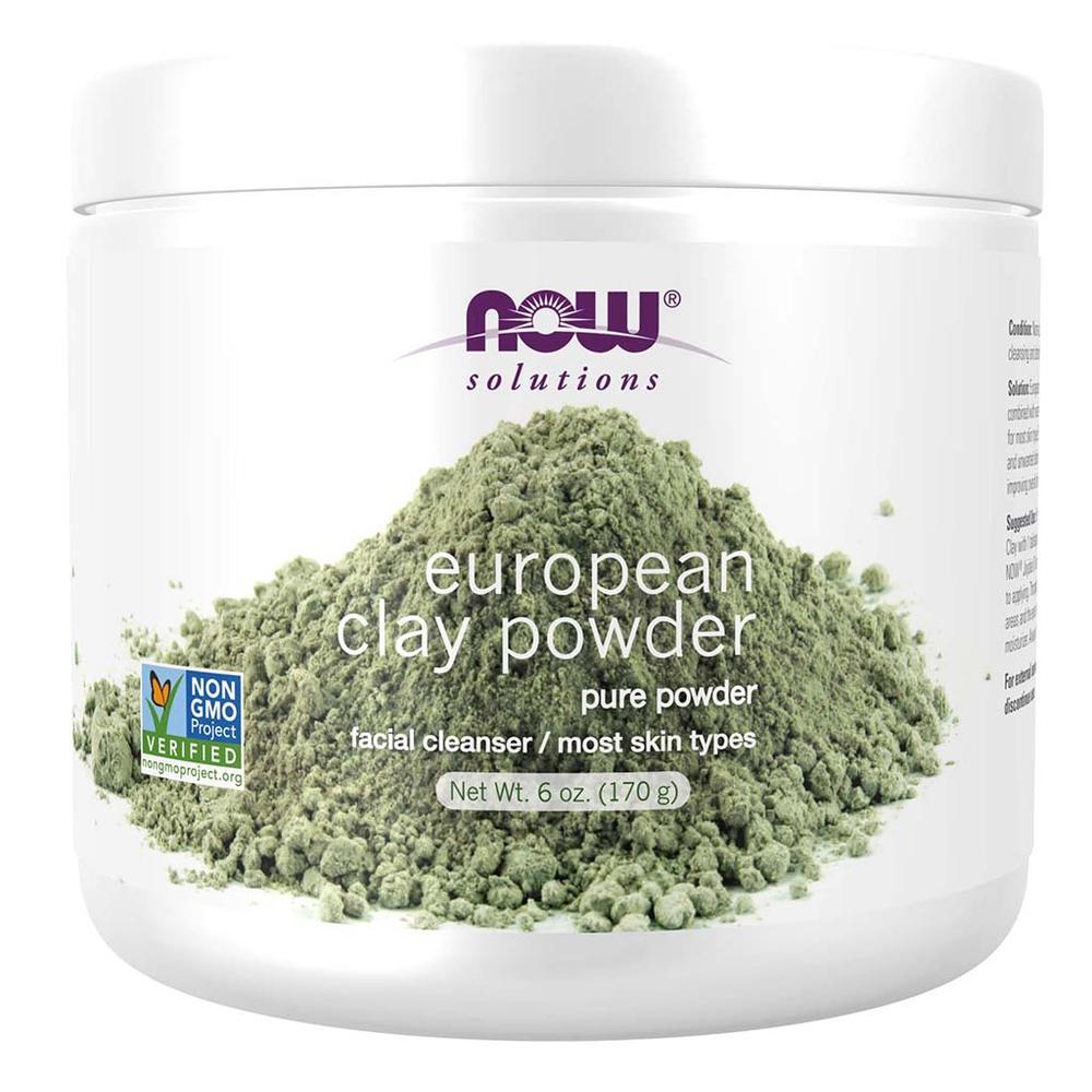 NOW EUROPEAN CLAY POWDER 170GM#8150