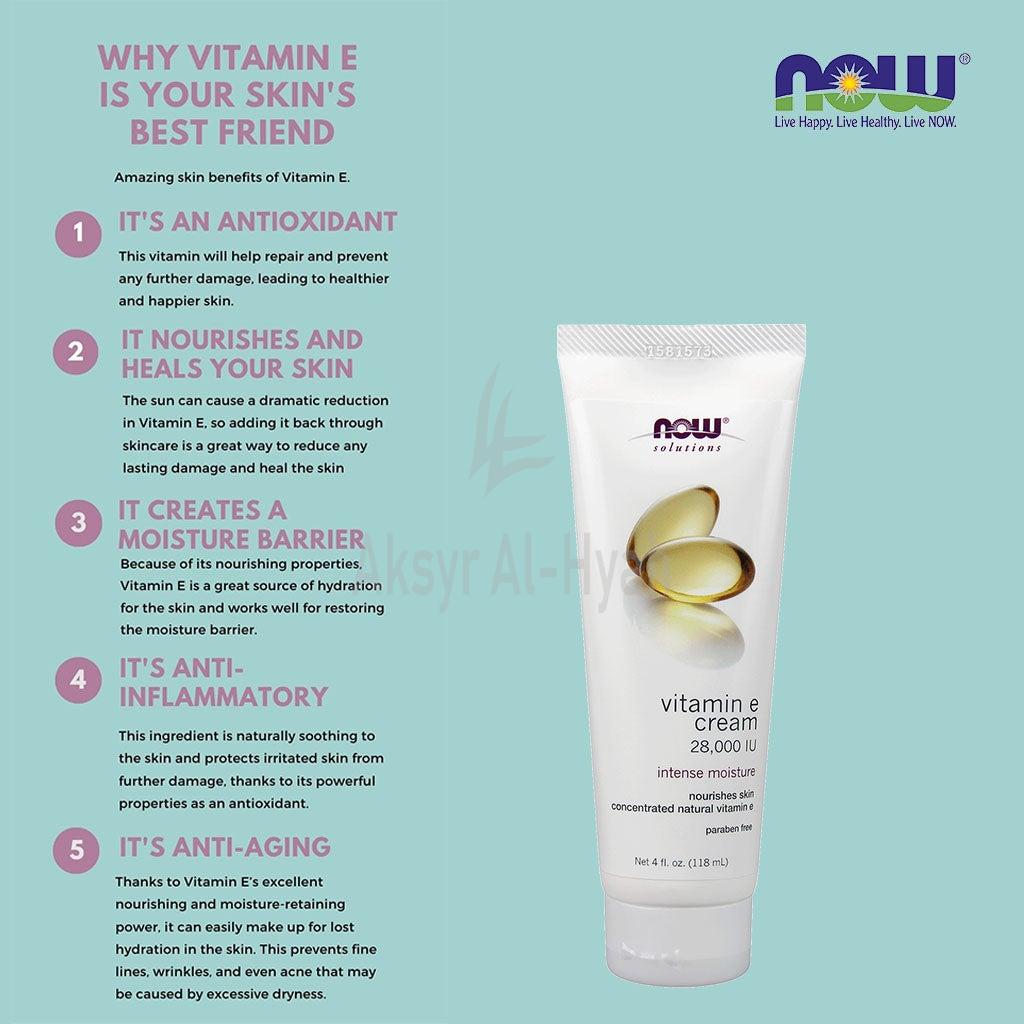 NOW VITAMIN E CREAM 118ML#8199 5