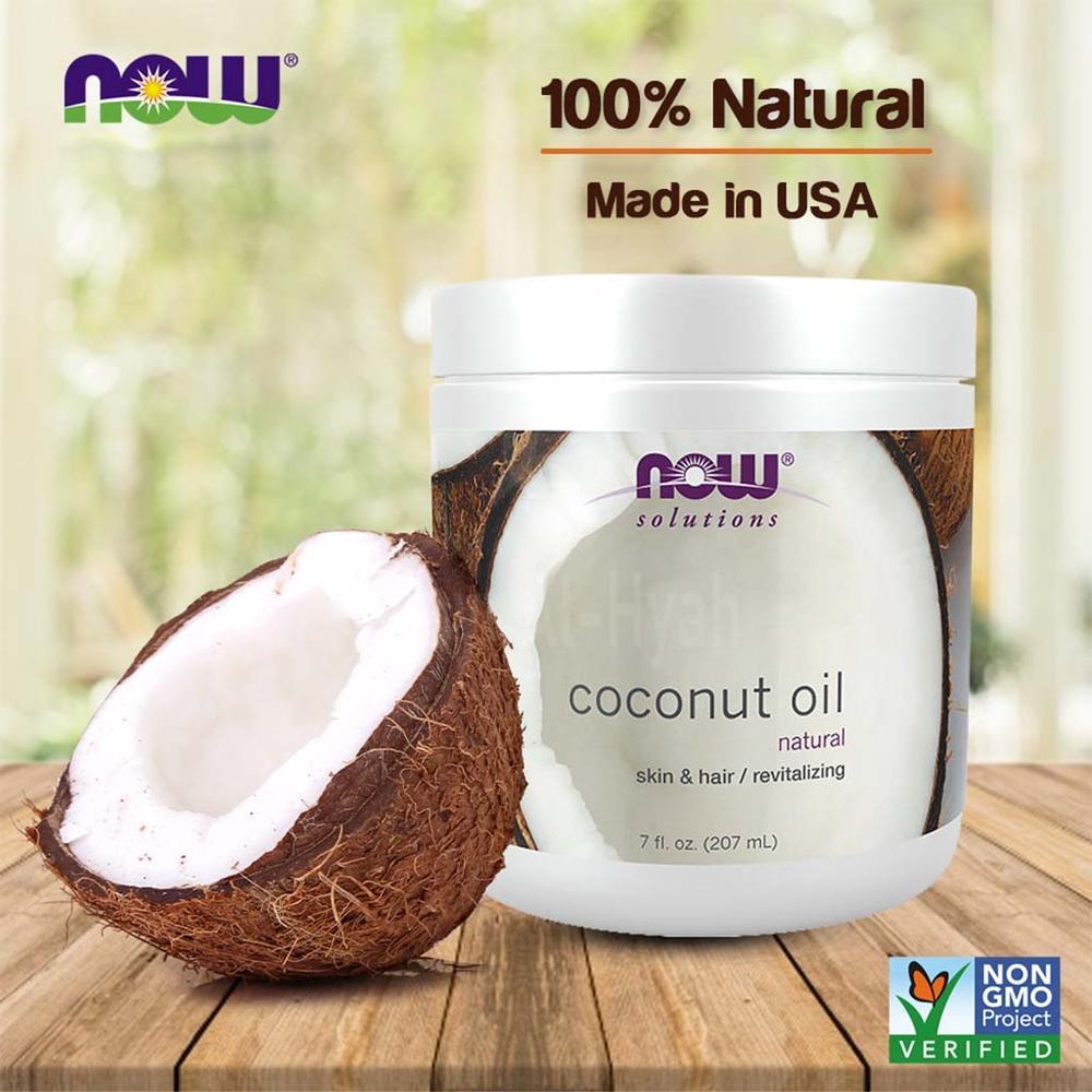 NOW COCONUT OIL NATURAL 207ML#7683 3