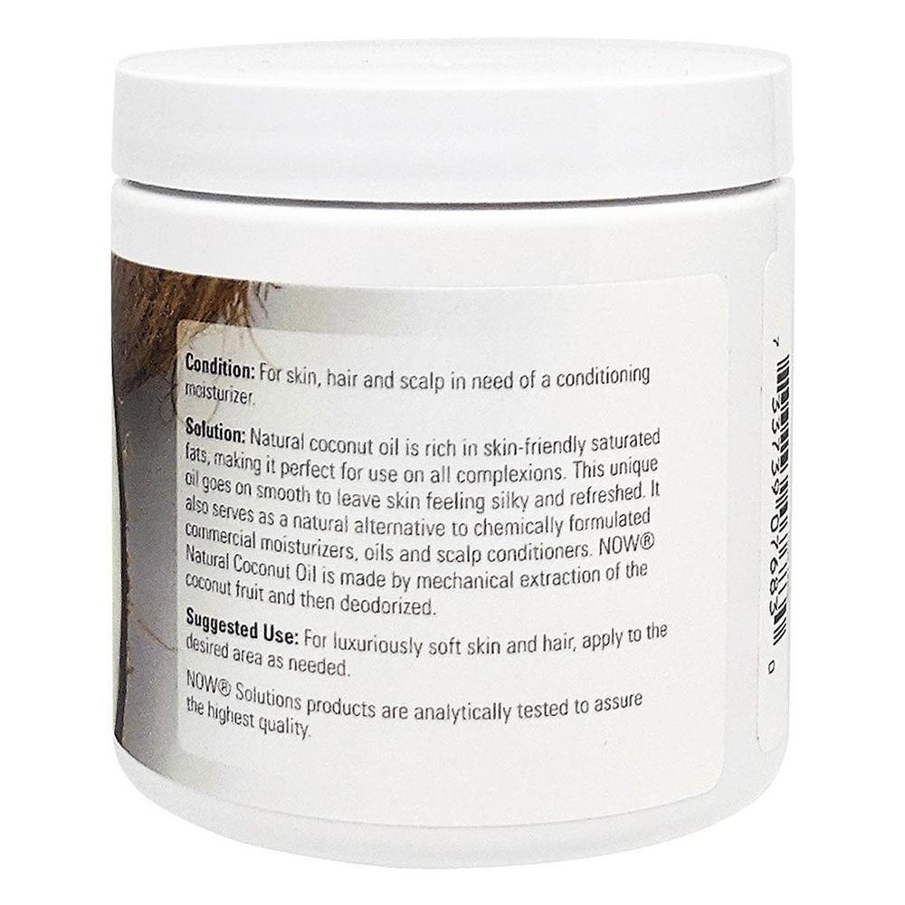 NOW COCONUT OIL NATURAL 207ML#7683 2