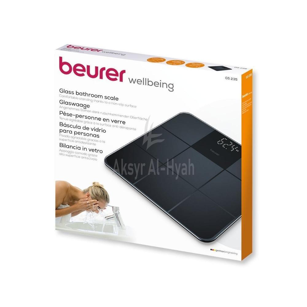 BEURER (GS 235) DIG.GLASS SCALE BLACK