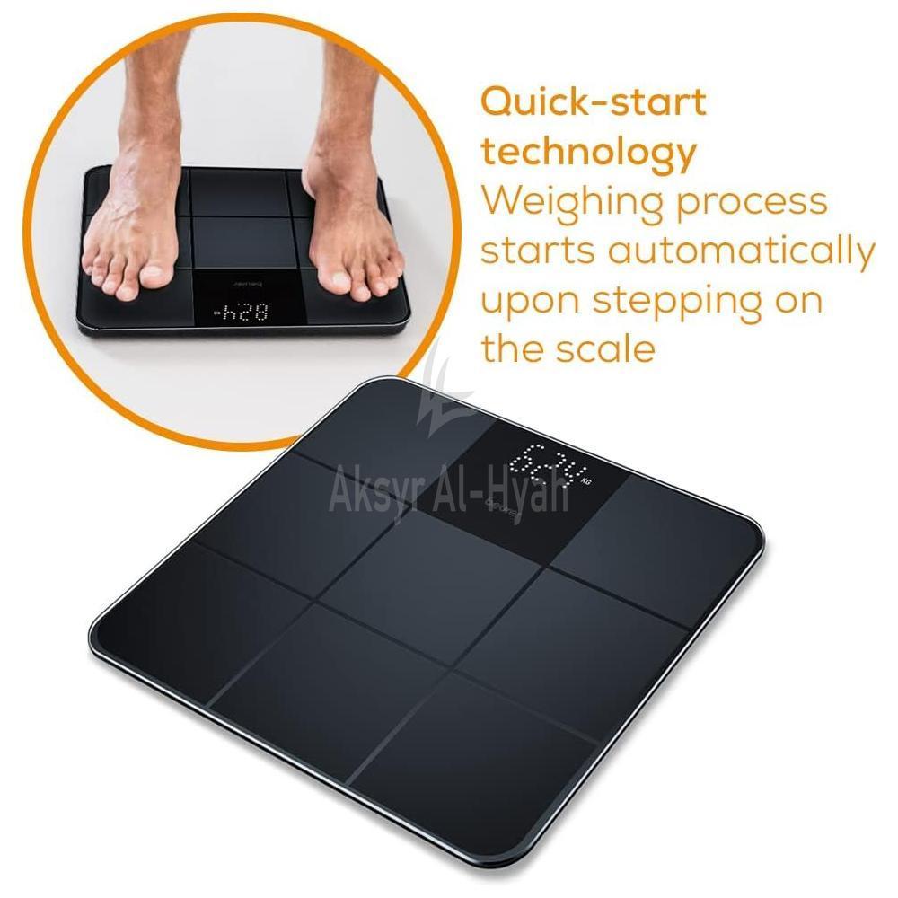BEURER (GS 235) DIG.GLASS SCALE BLACK 3