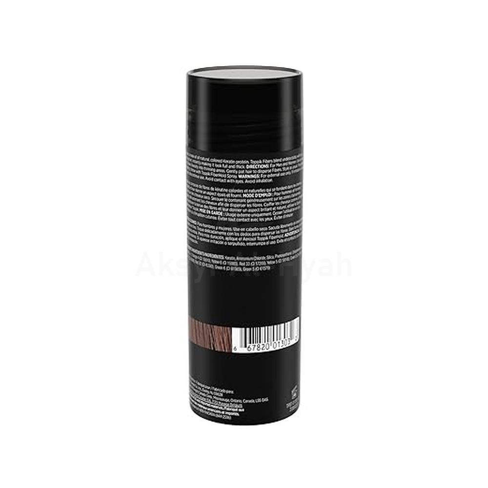 TOPPIK HAIR BUILDING FIBERS MEDIUM BROWN 55GM #13960 1