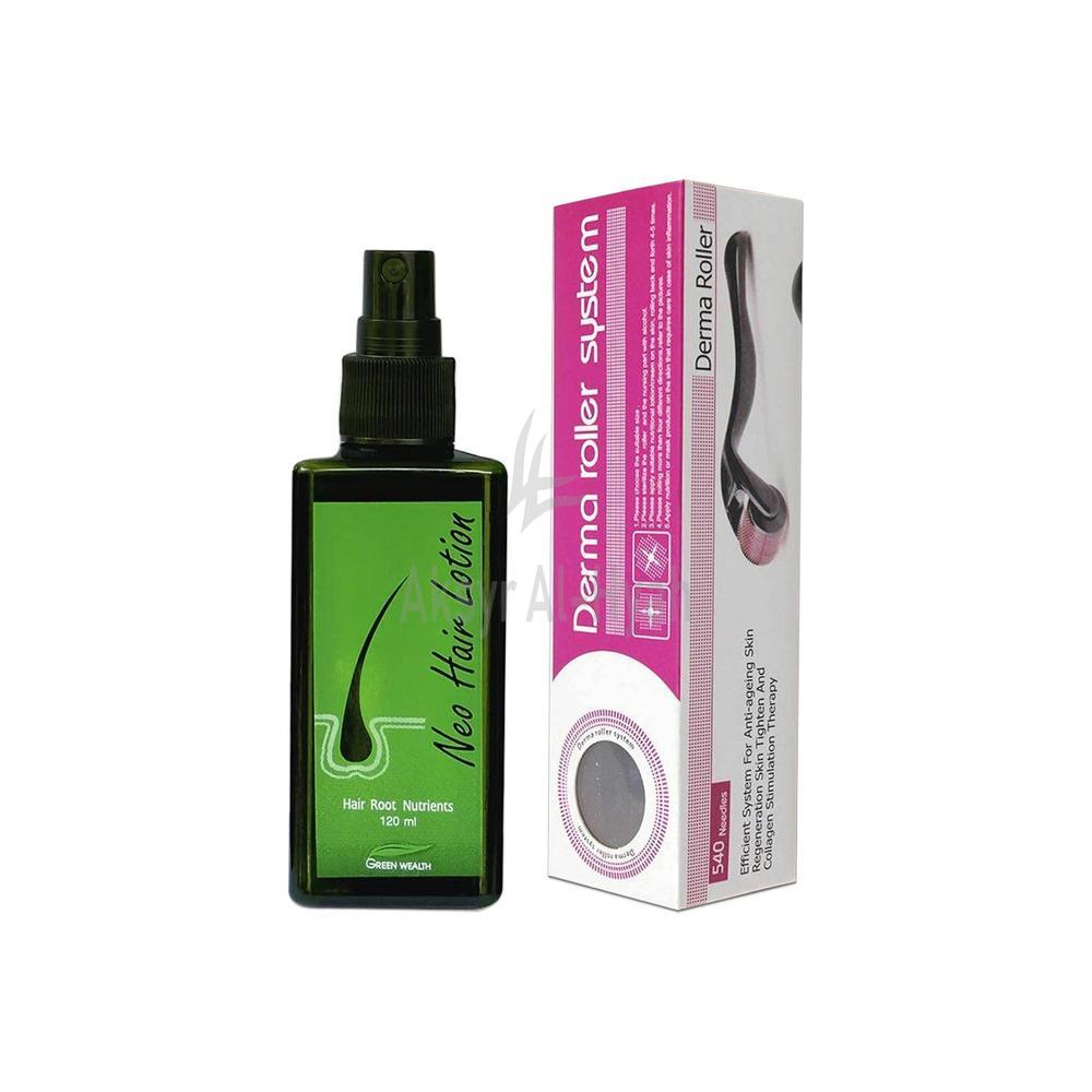 NEO HAIR LOTION HAIR TREATMENT+DERMA ROLLER