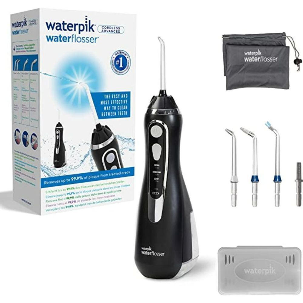 WATERPIK WATER FLOSSER BLACK WP-562ME