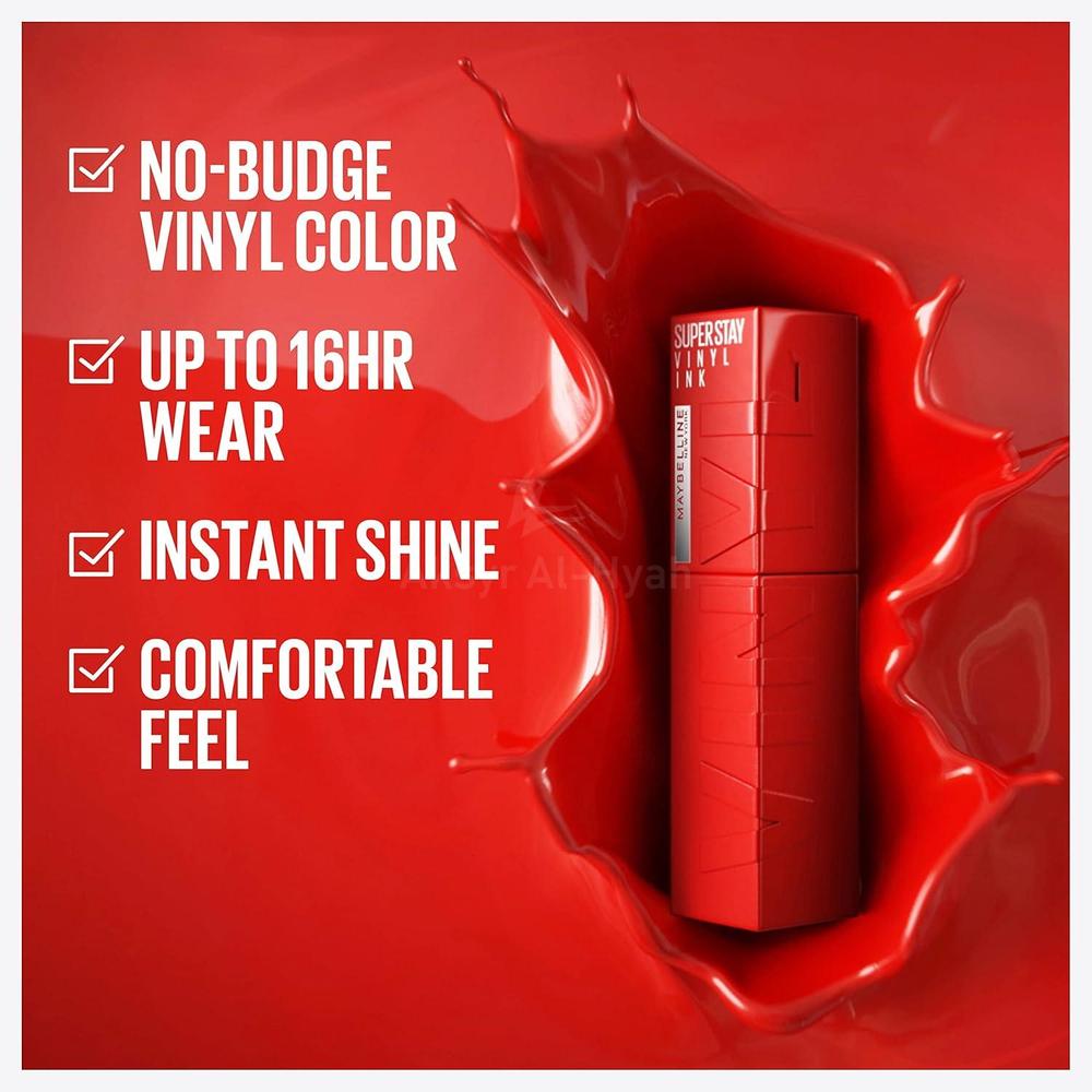 MAYBELLINE LIP STICK VINYL INK 15 PEACHY #FM0026509 1