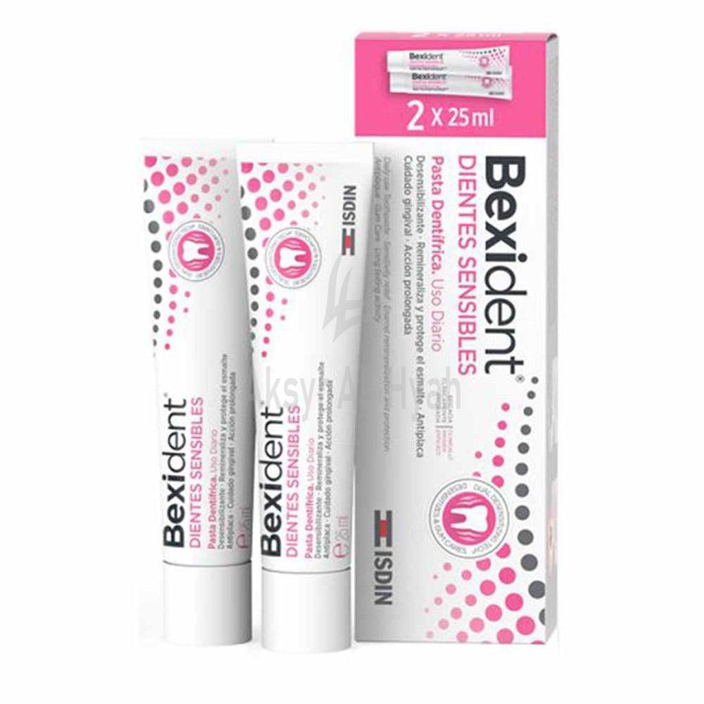 BEXIDENT SENSITIVE TOOTHPASTE 2 X 25 ML#BX019