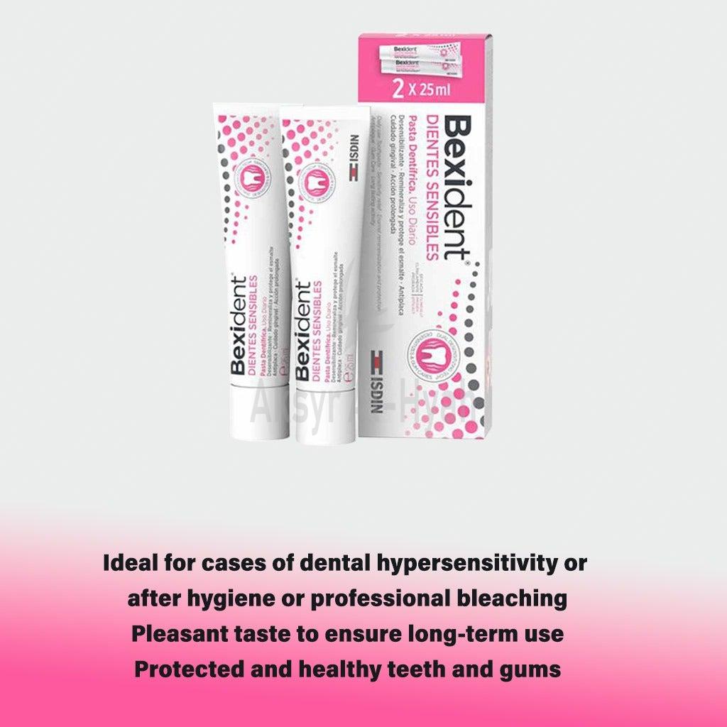 BEXIDENT SENSITIVE TOOTHPASTE 2 X 25 ML#BX019 3