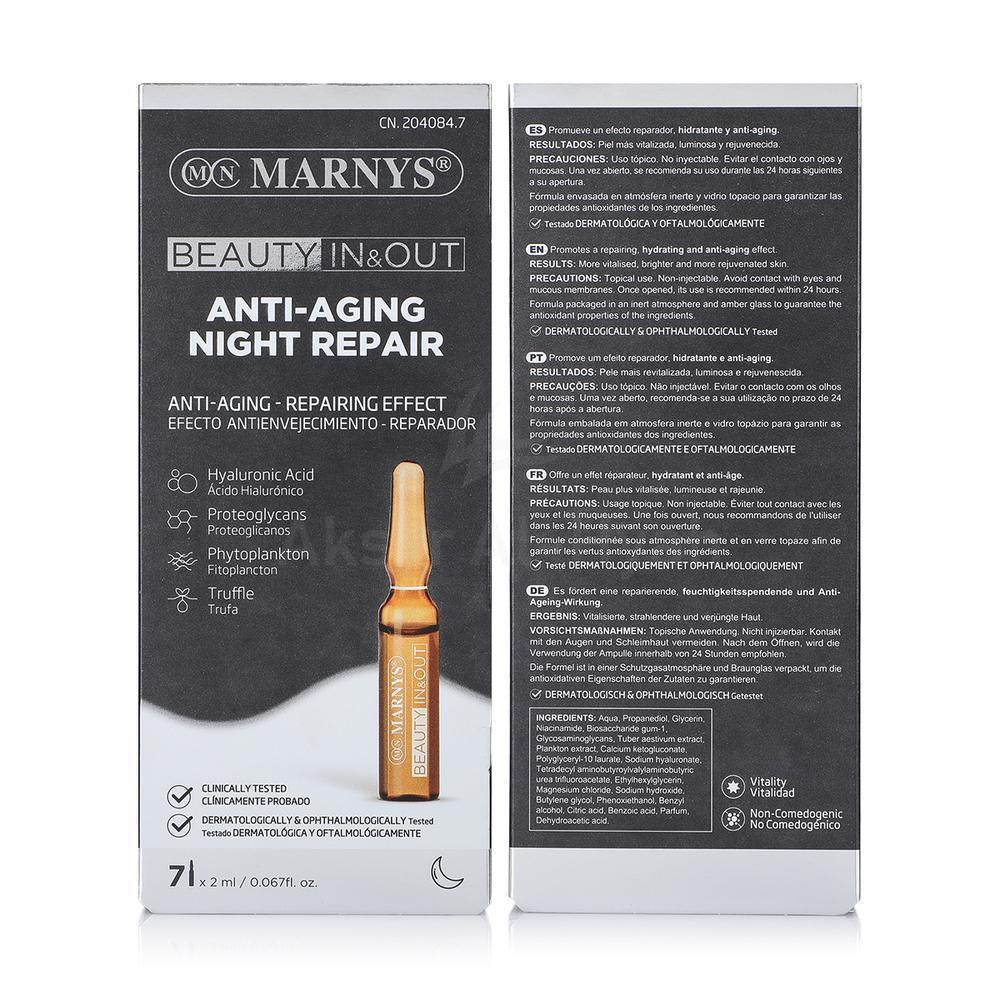 MARNYS ANTI-AGING NIGHT REPAIR 7X2ML AMPOULES 1