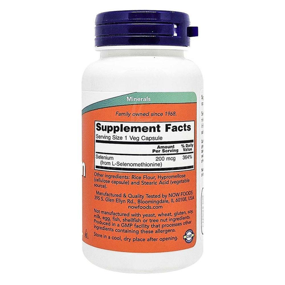 NOW SELENIUM 200MCG CAP 90"S #18246 1