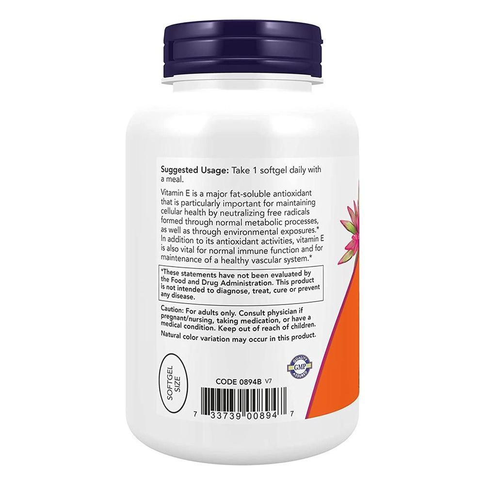 NOW E-400 CAPSULES 50"S #18245