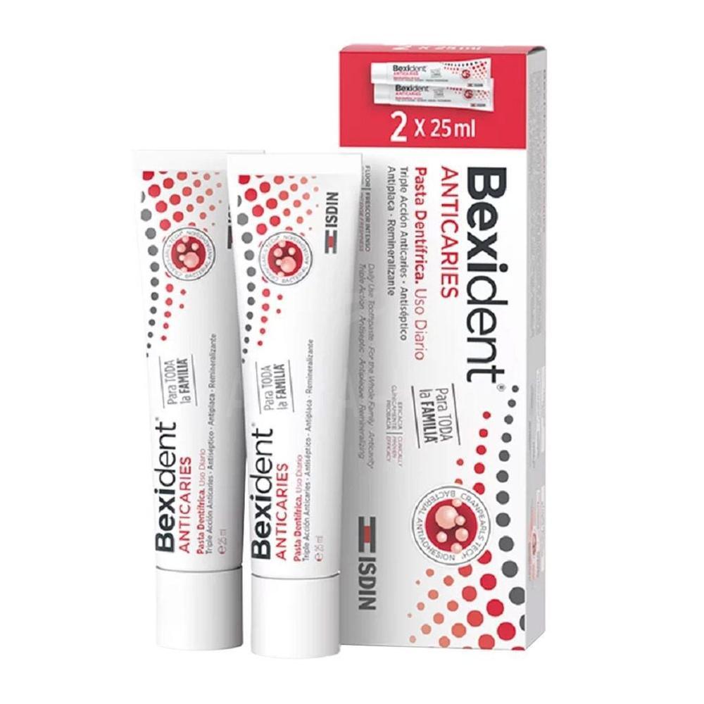 BEXIDENT ANTICARIES TOOTHPASTE 2X25 50ML#BX004 1