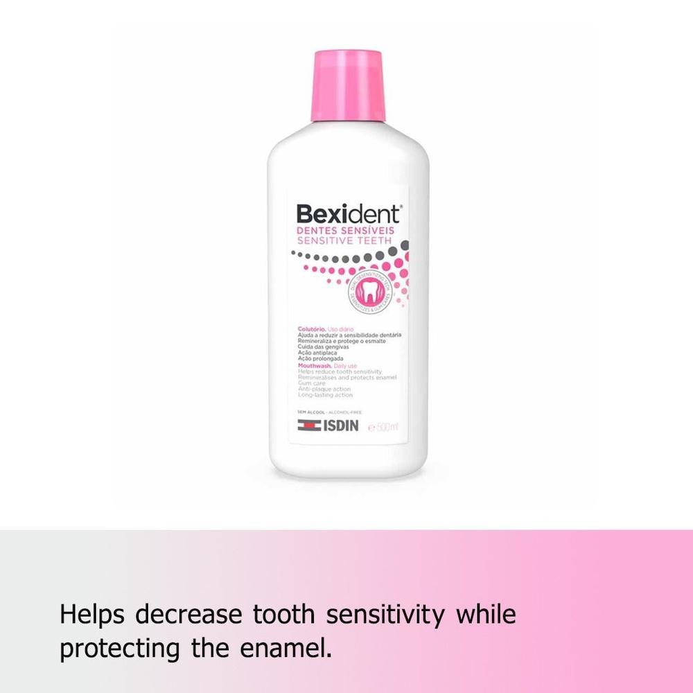 BEXIDENT SENSITIVE THEETH MOUTHWASH 500ML#BX018 1
