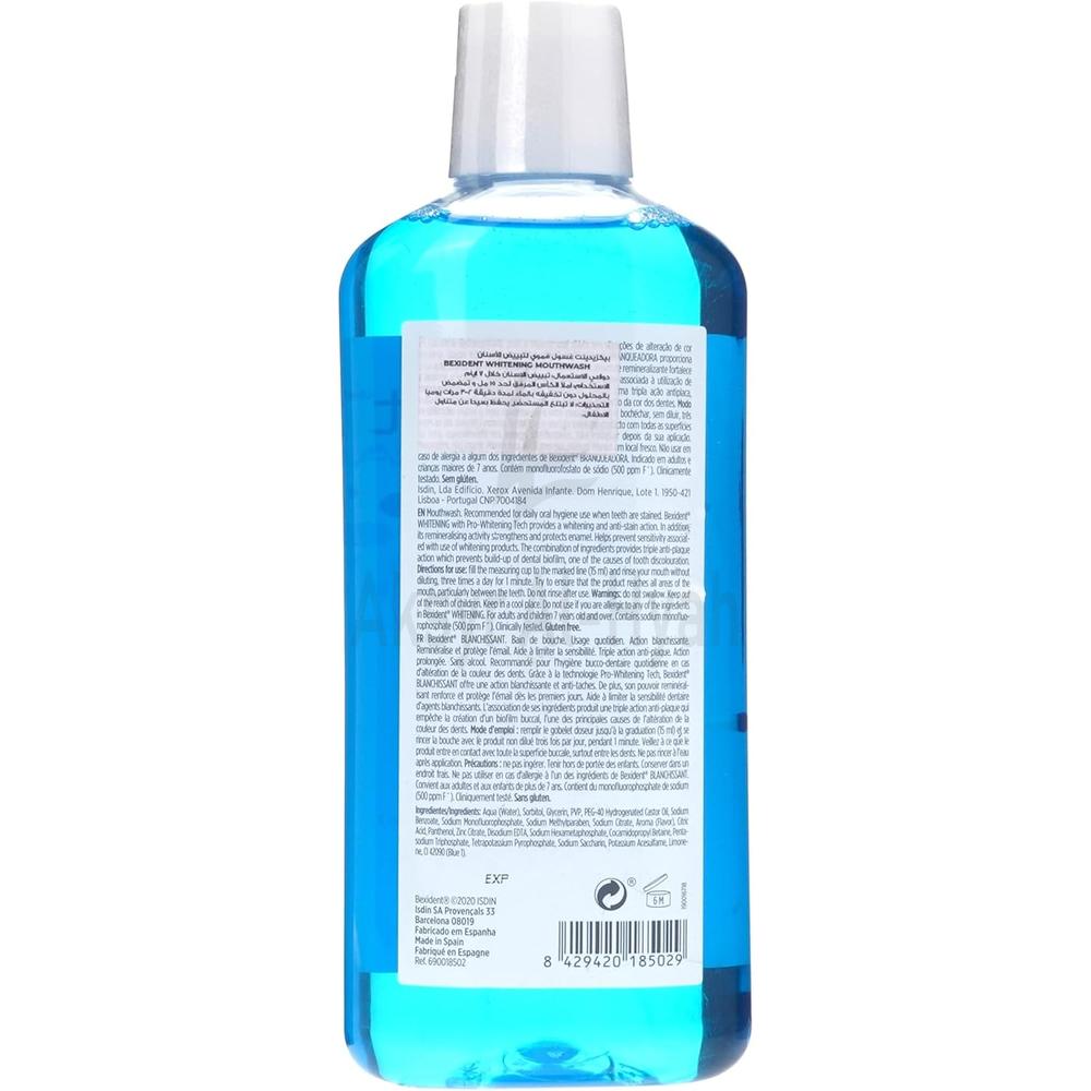 BEXIDENT WHITENING MOUTHWASH 500ML#BX021 1