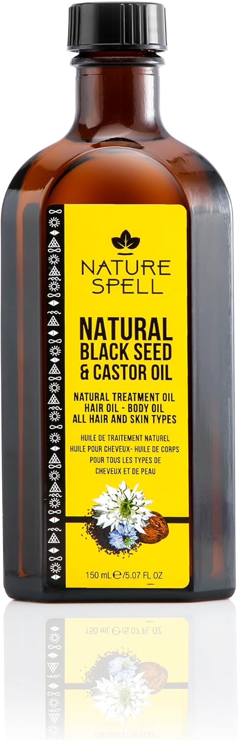 NATURE SPELL BLACK SEED& CASTOR OIL 150ML #17889