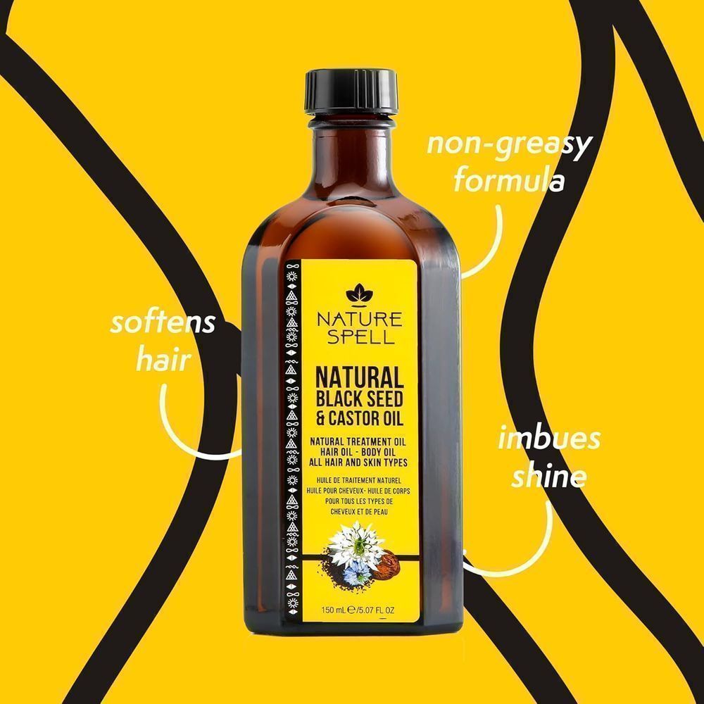 NATURE SPELL BLACK SEED& CASTOR OIL 150ML #17889 4