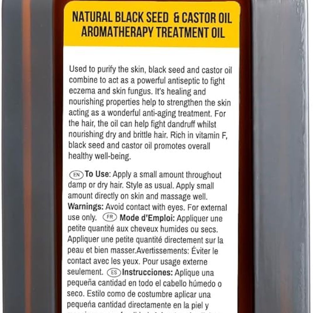 NATURE SPELL BLACK SEED& CASTOR OIL 150ML #17889 5
