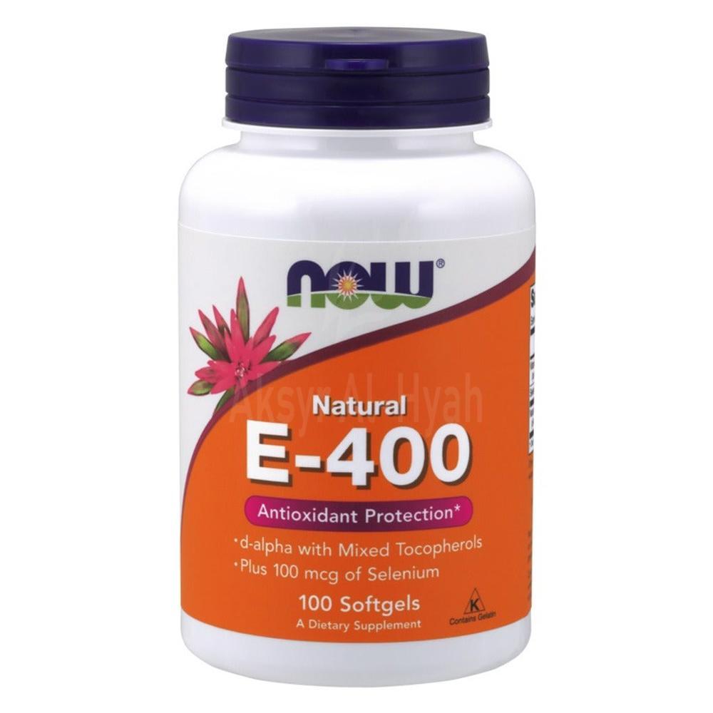 NOW E-400 SOFTGELS 100"S #19037