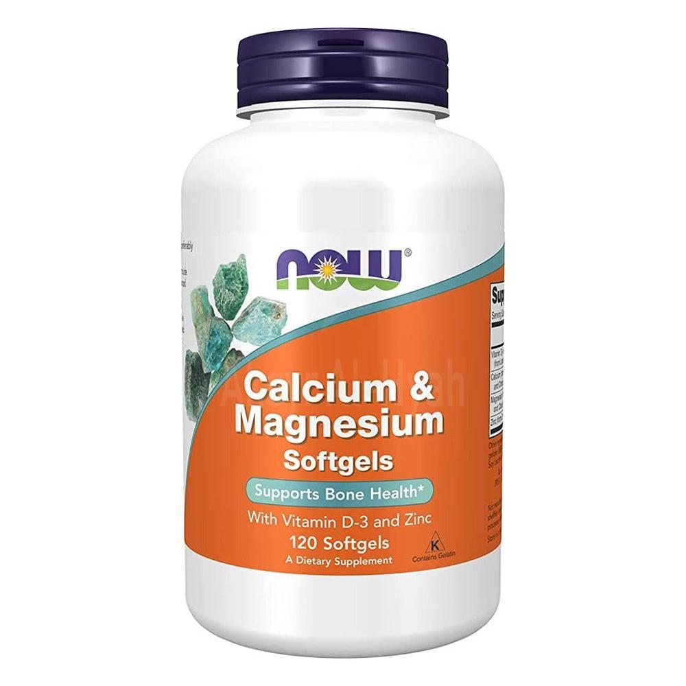 NOW CALCIUM MAGNESIUM SOFTGELS 120'S