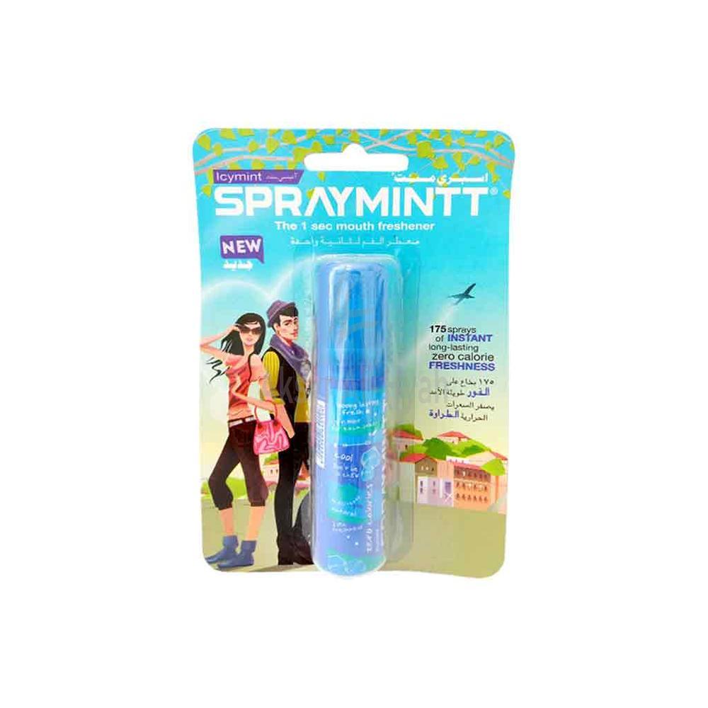 MIDAS CARE SPRAYMINT MOUTH FRESHNER 15GM#0108
